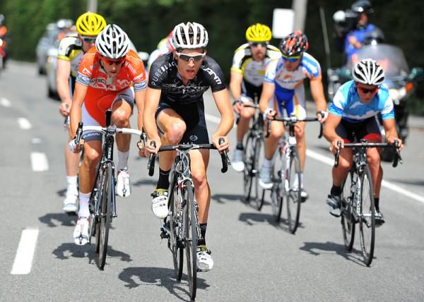 The break led by Taylor Gunman (Pure Black Racing) has established a lead of one minute and 45 seconds.