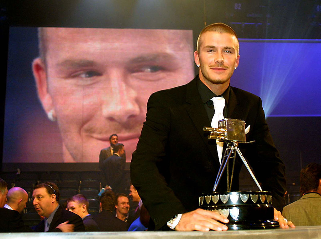 David Beckham 2001 BBC Sports Personality of the Year