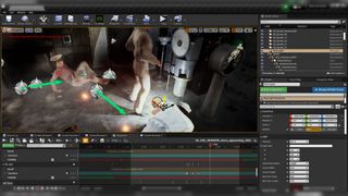 Setting a cinematic in Unreal Engine