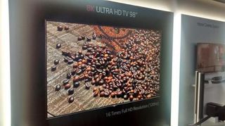 Here's a peek at LG's 8K Ultra HD 98in TV