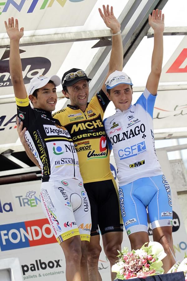 The Trofeo Melinda podium