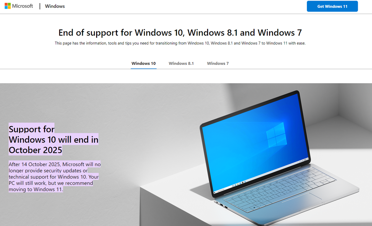 Windows 10 EOL: Here's what you need to know ahead of Microsoft's end ...