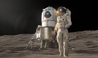 Lockheed Martin's proposed lunar lander could bring NASA astronauts to the surface of the moon in 2024.