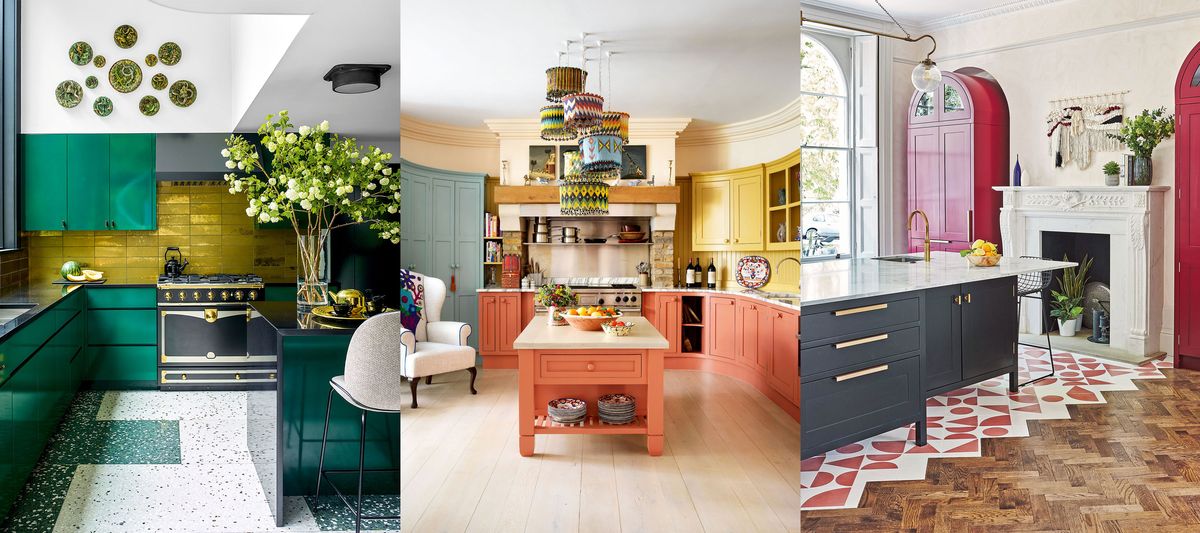 Colorful kitchen ideas: 10 designer ways to brighten a kitchen