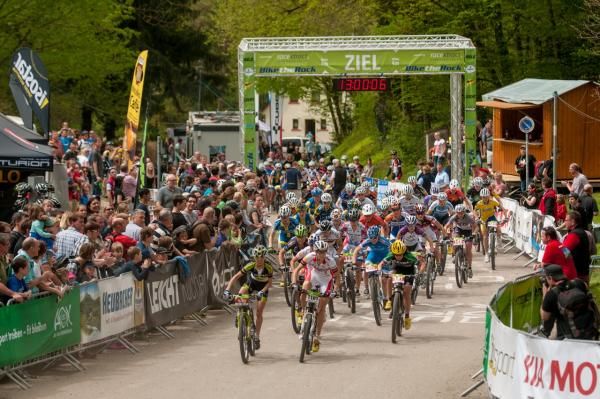 And the racers rolled out in Heubach