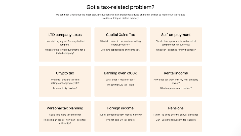 TaxScouts website screenshot