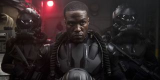 Yahya Abdul-Mateen II as Black Manta in Aquaman