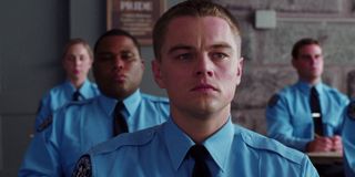 Anthony Anderson and Leonardo DiCaprio in The Departed