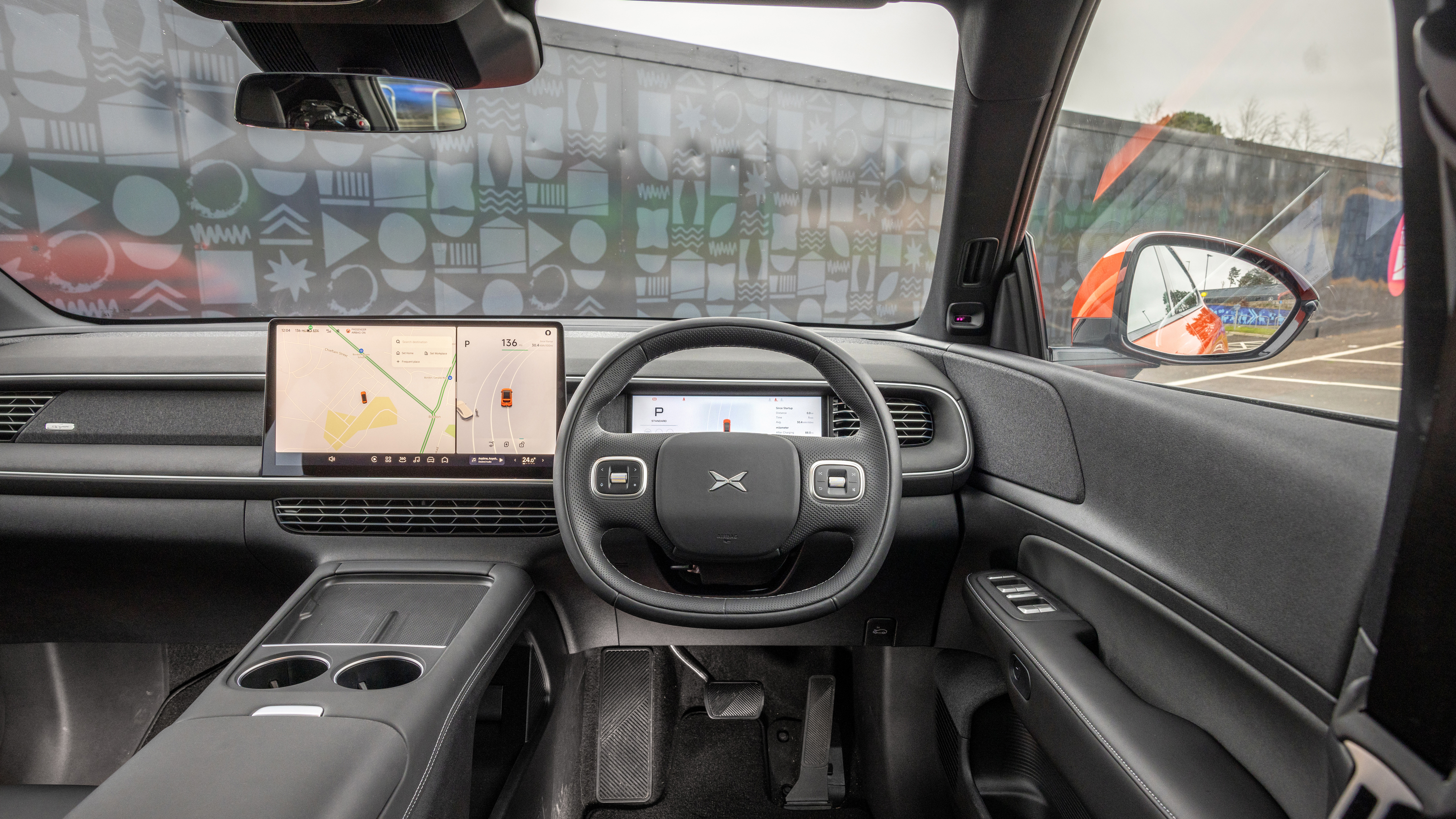The interior of the Xpeng G6