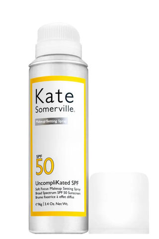 Kate Somerville UncompliKated SPF Soft Focus Makeup Setting Spray Broad Spectrum SPF 50 Sunscreen