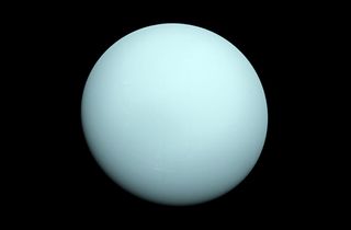 Full Sunlit Hemisphere of Uranus