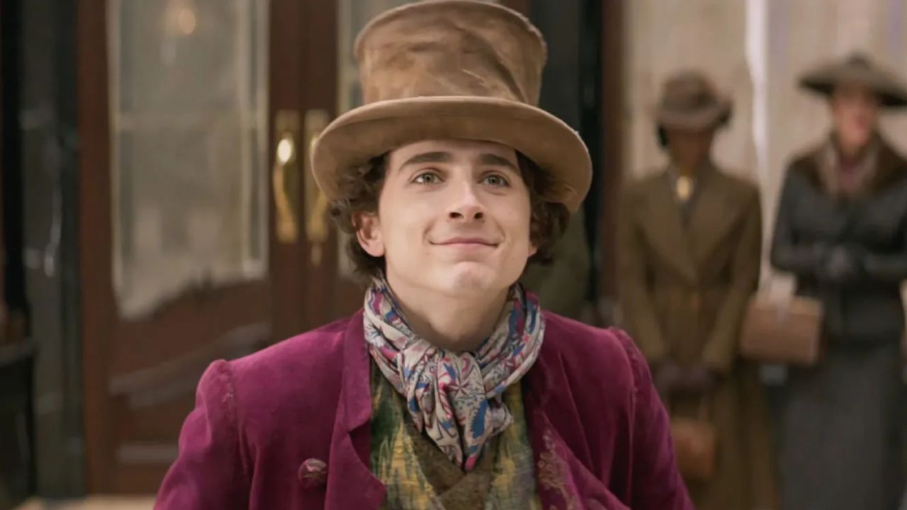 Timothée Chalamet Wonka