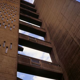 Completed in 1967, the Balfron predates the architect's more famous tower - the Trellick - in West London, by five years, and was something of testbed for the architect's quest to perfect the interaction between apartments, services, and surroundings