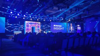 Kurian on stage at netapp insight 2024