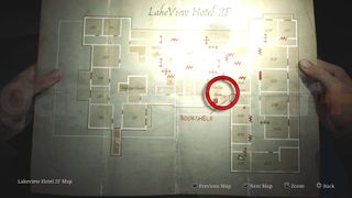 Silent Hill 2 book puzzle map location