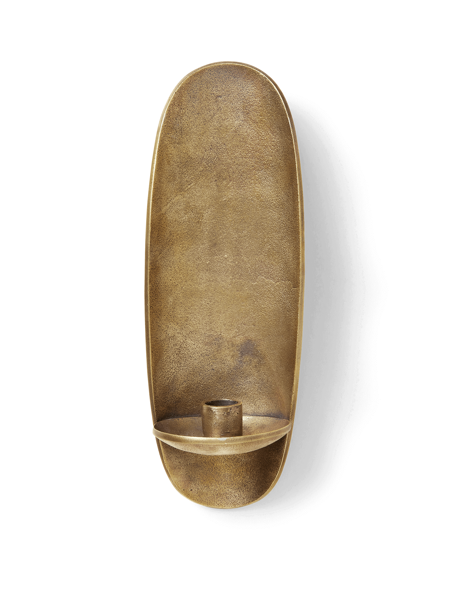 Agap&amp;eacute; Wall Candle Holder - Brass Finish