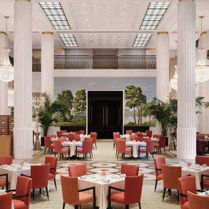 The Peninsula London lobby