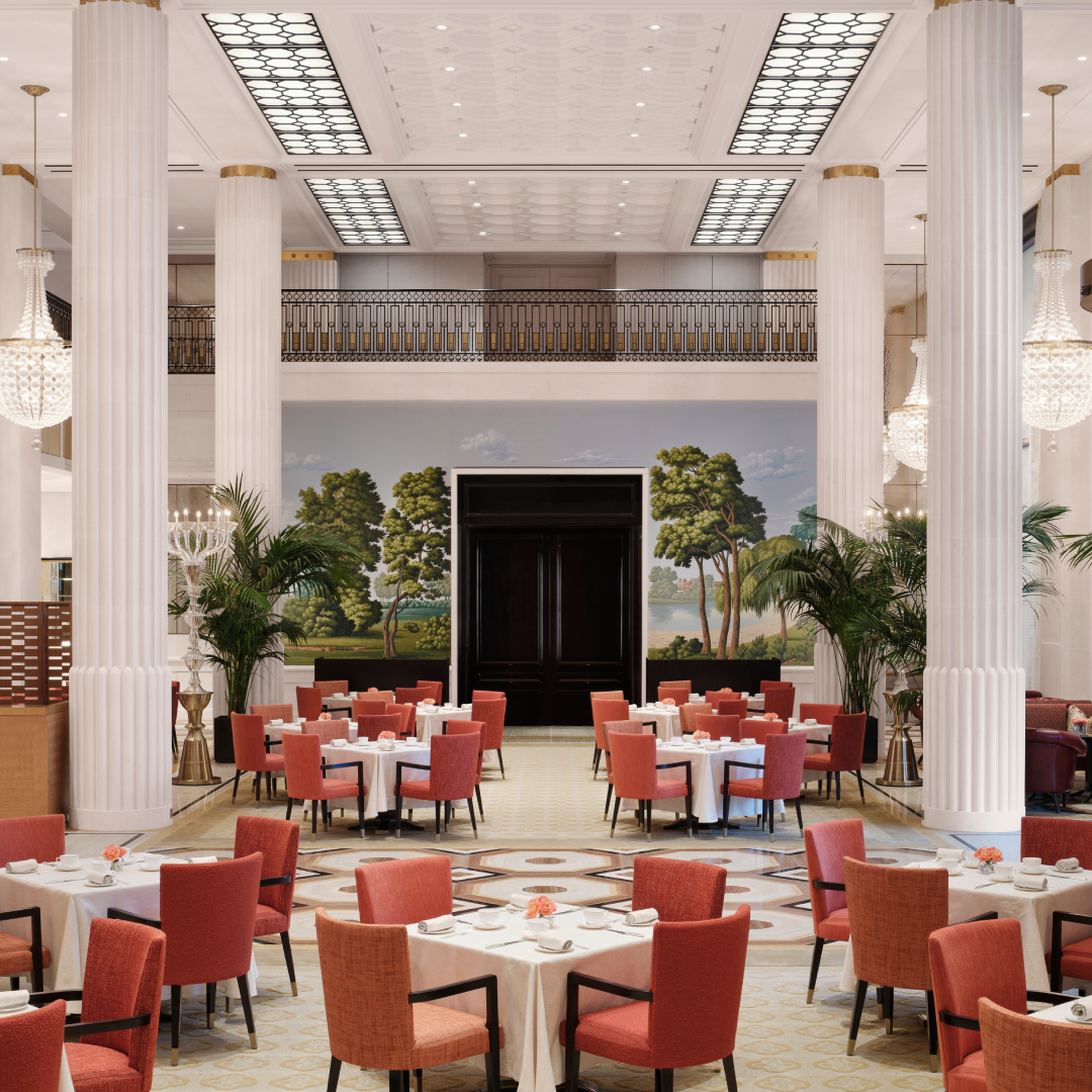 The Peninsula London lobby