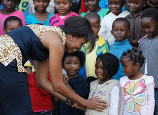 Michelle Obama in ASOS Africa