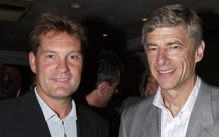 Glenn Hoddle and Arsene Wenger