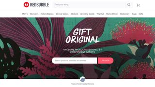 Sell your design online: Redbubble