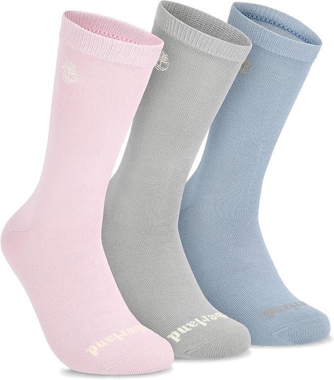 Timberland, Timberland Socks for Women, Supersoft Womens Socks (size M & L; Multiple Colors; 3 Pairs)