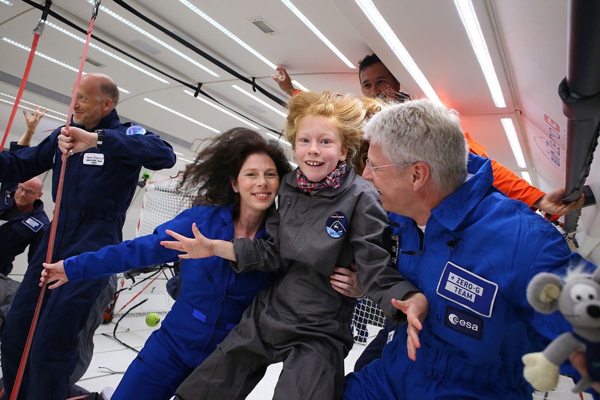 In Photos: Zero-G Flight Grants Weightless Wishes for Kids | Space