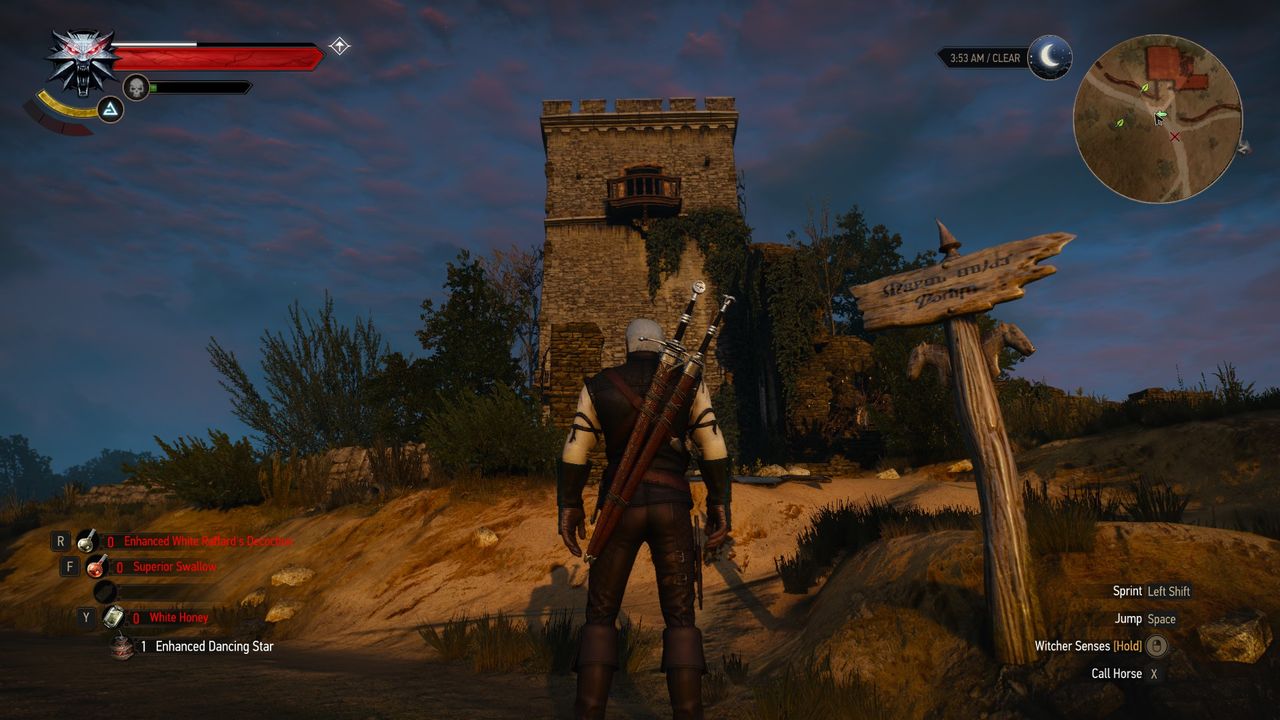 the witcher 3 feline steel sword