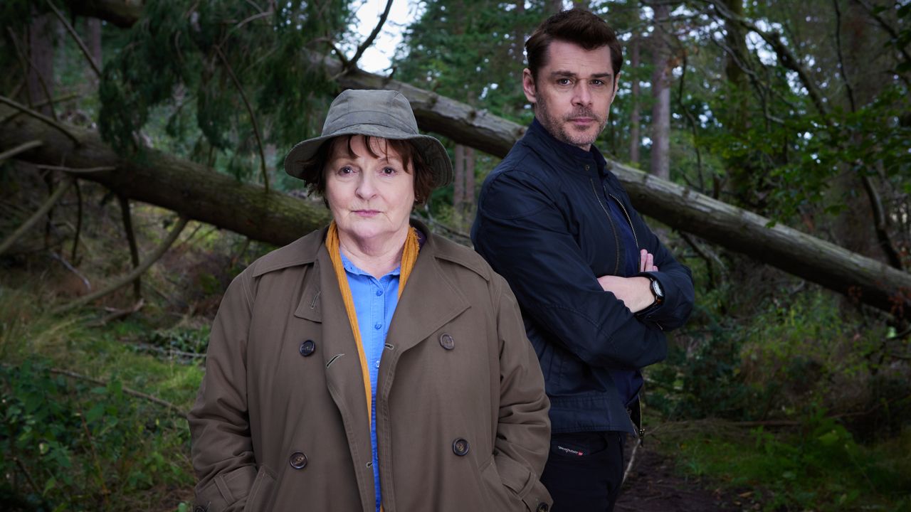 Vera The Darkest Evening starring Brenda Blethyn as Vera Stanhope and Kenny Doughty as DS Aiden Healy.