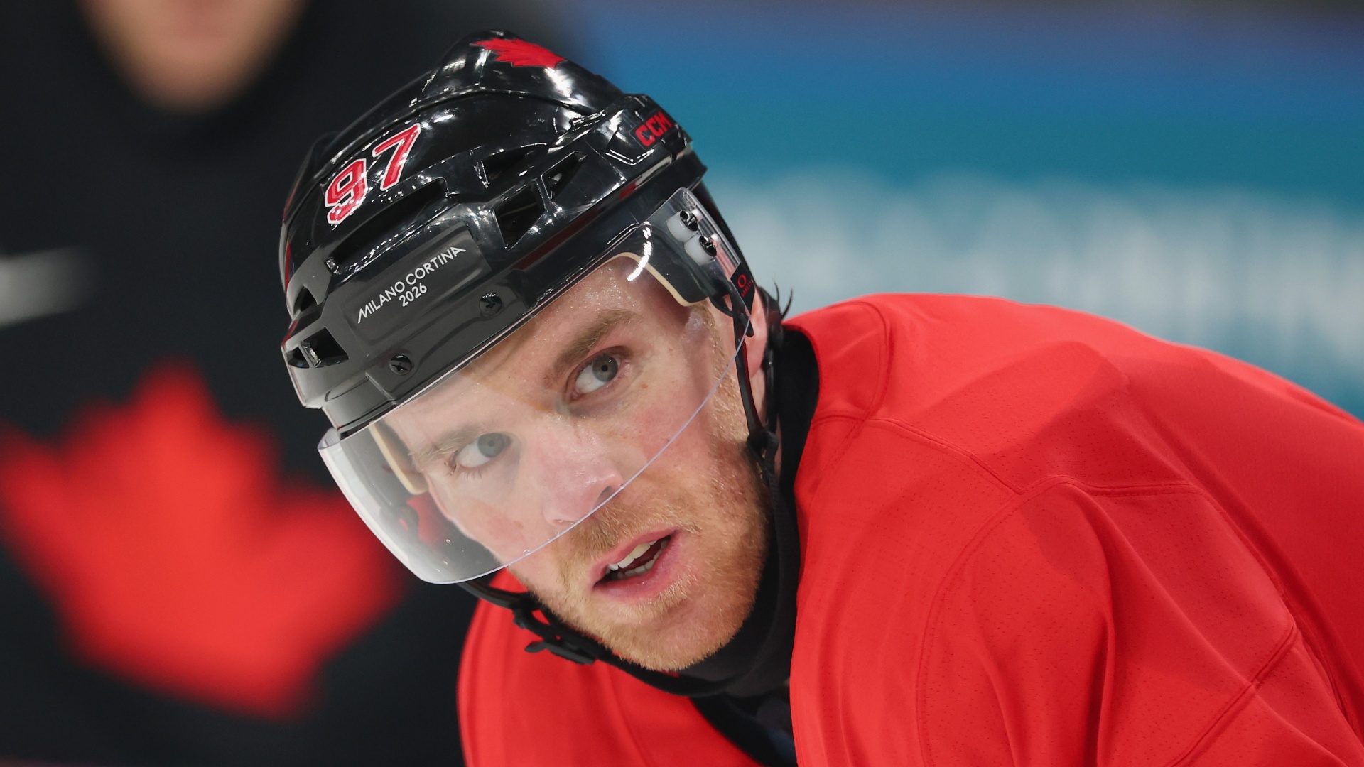 Canada's Connor McDavid at the 2026 Winter Olympics