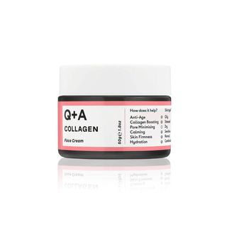 an image of british skincare brands q+A collagen cream