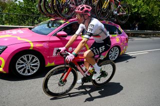 Portugese champion Rui Costa on his custom Cannondale at the Vuelta Espana 2024