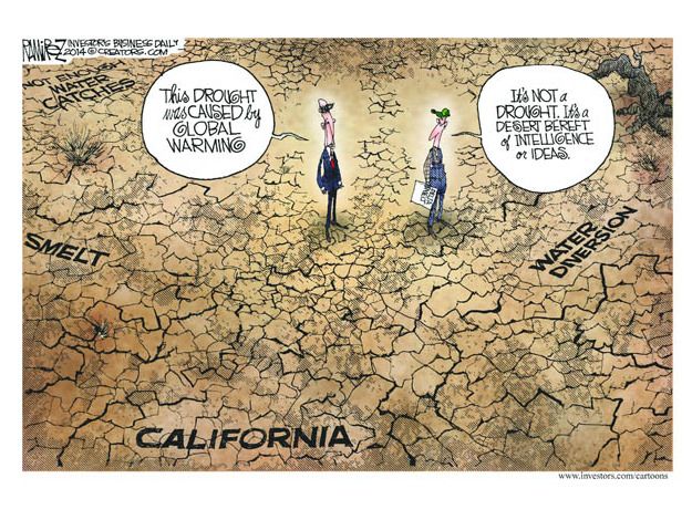 Editorial cartoon global warming