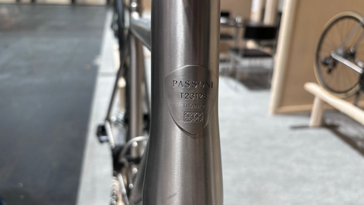 Passoni Cicloprato gravel bike at Eurobike