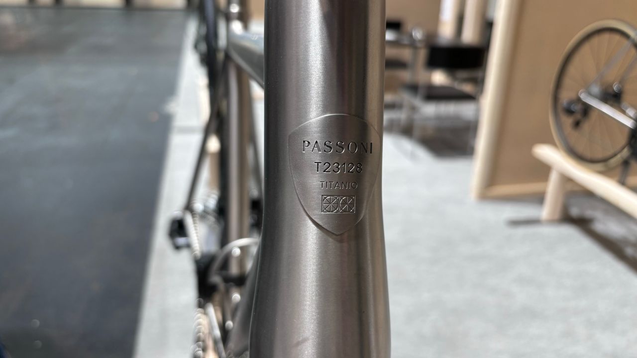 Passoni Cicloprato gravel bike at Eurobike