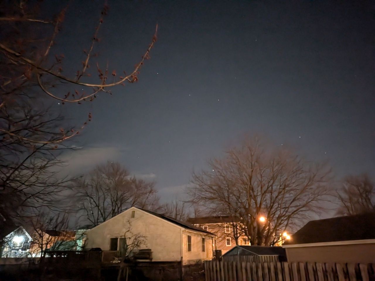 Google Pixel 8a low light sample.