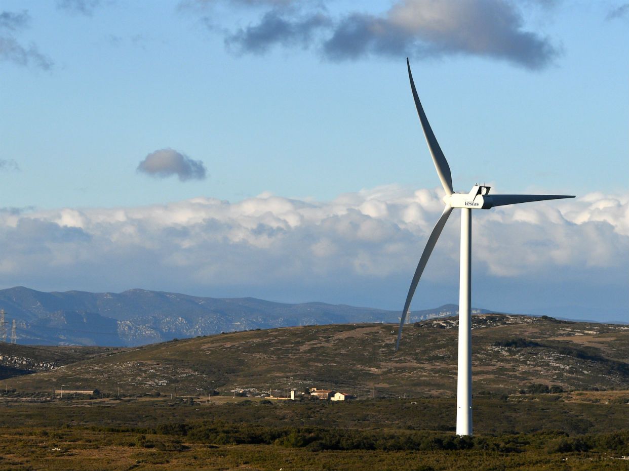 An onshore wind farm