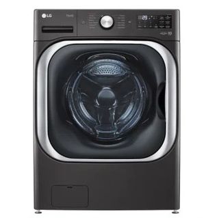 Front view of the LG WM8900HBA washing machine