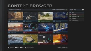 The Halo 5 File Browser