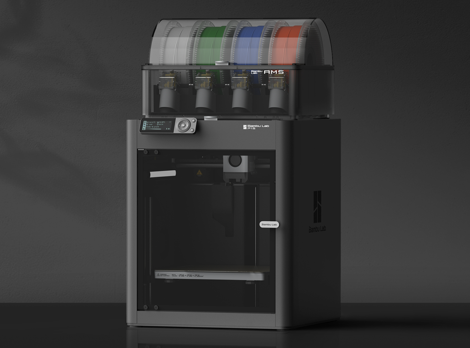 Bambu Lab P1S on a grey background