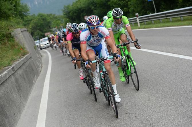 A huge breakaway went clear on stage 17