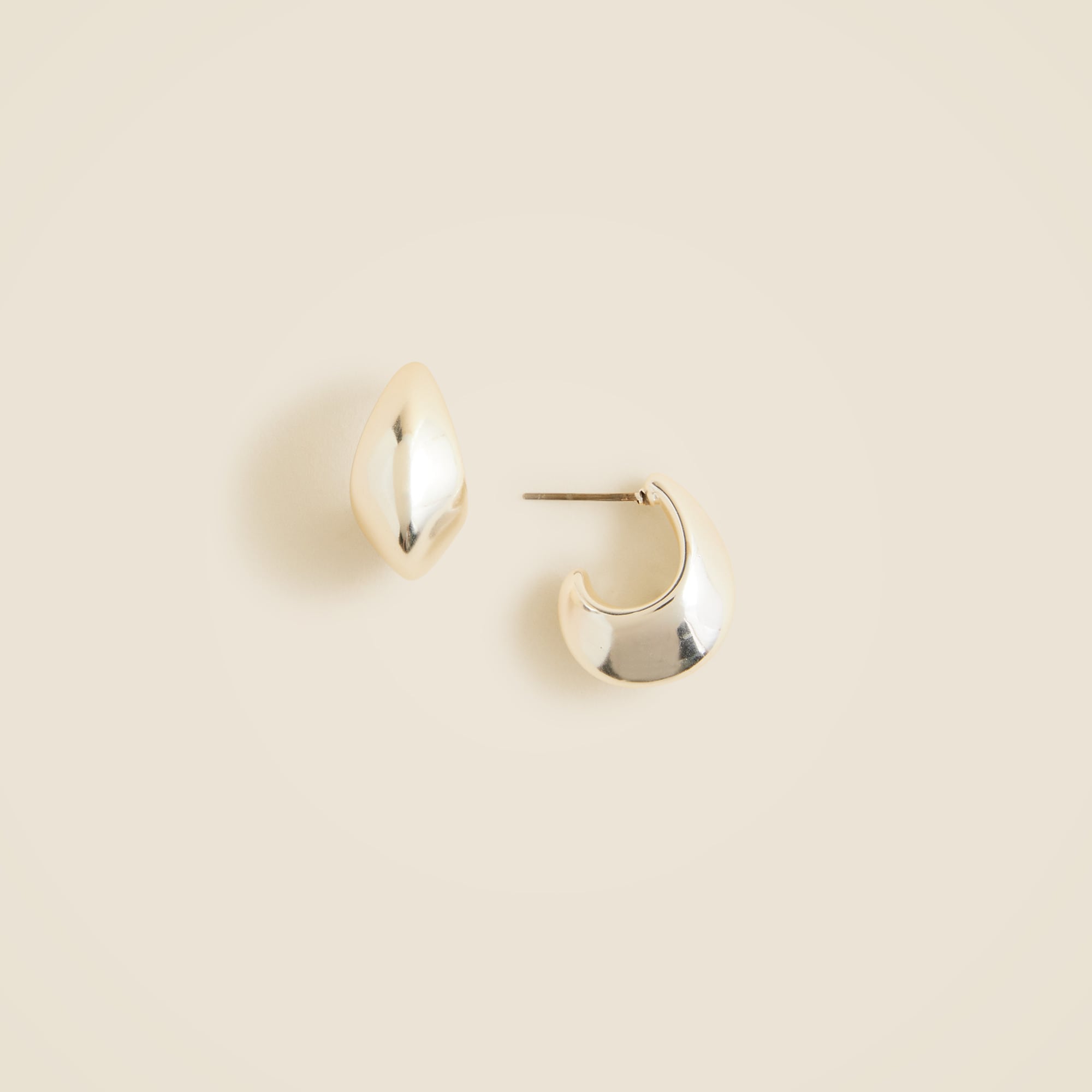 Sculptural Hoop Earrings