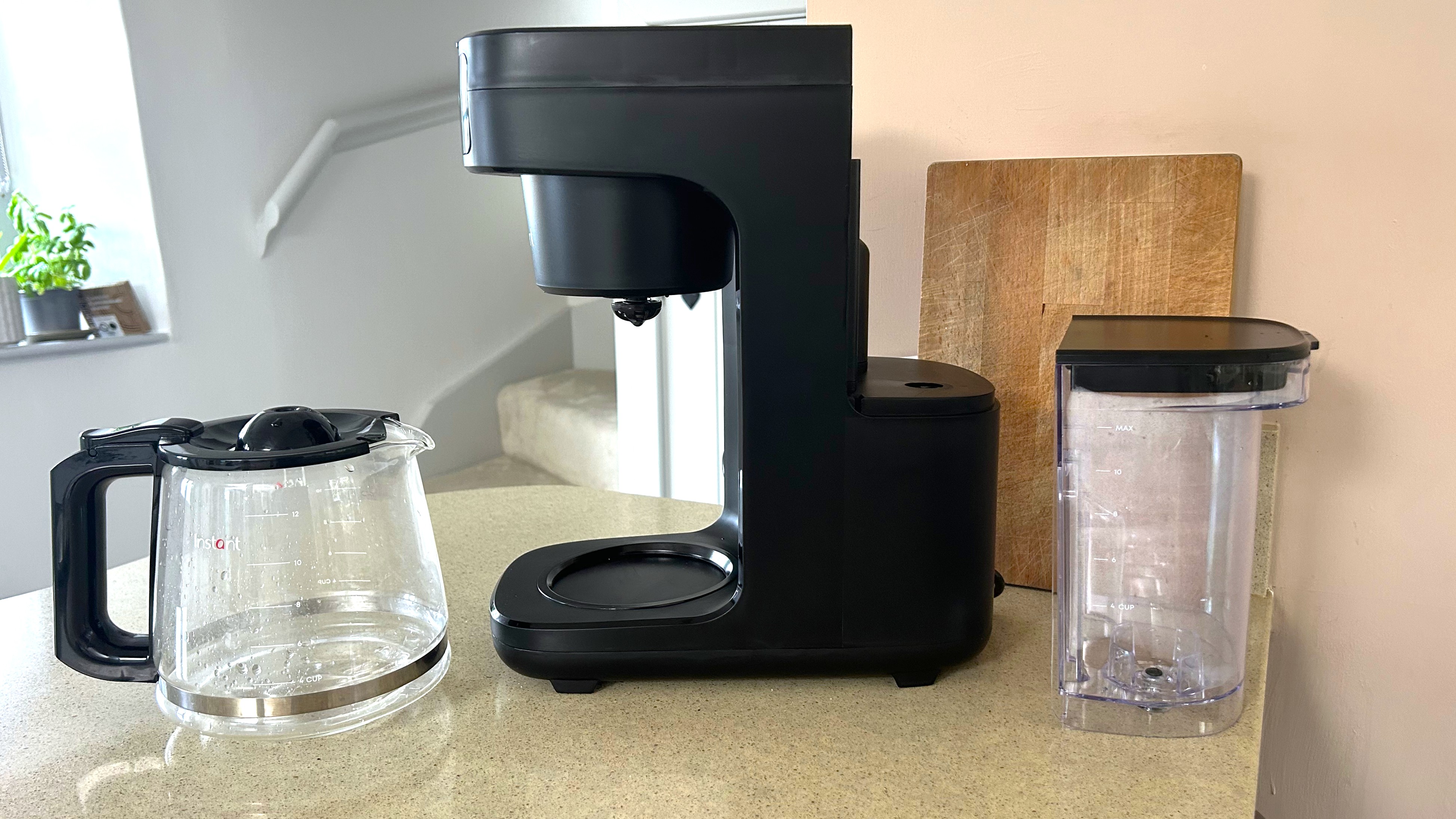 Instant Infusion Brew coffee maker on kitchen counter