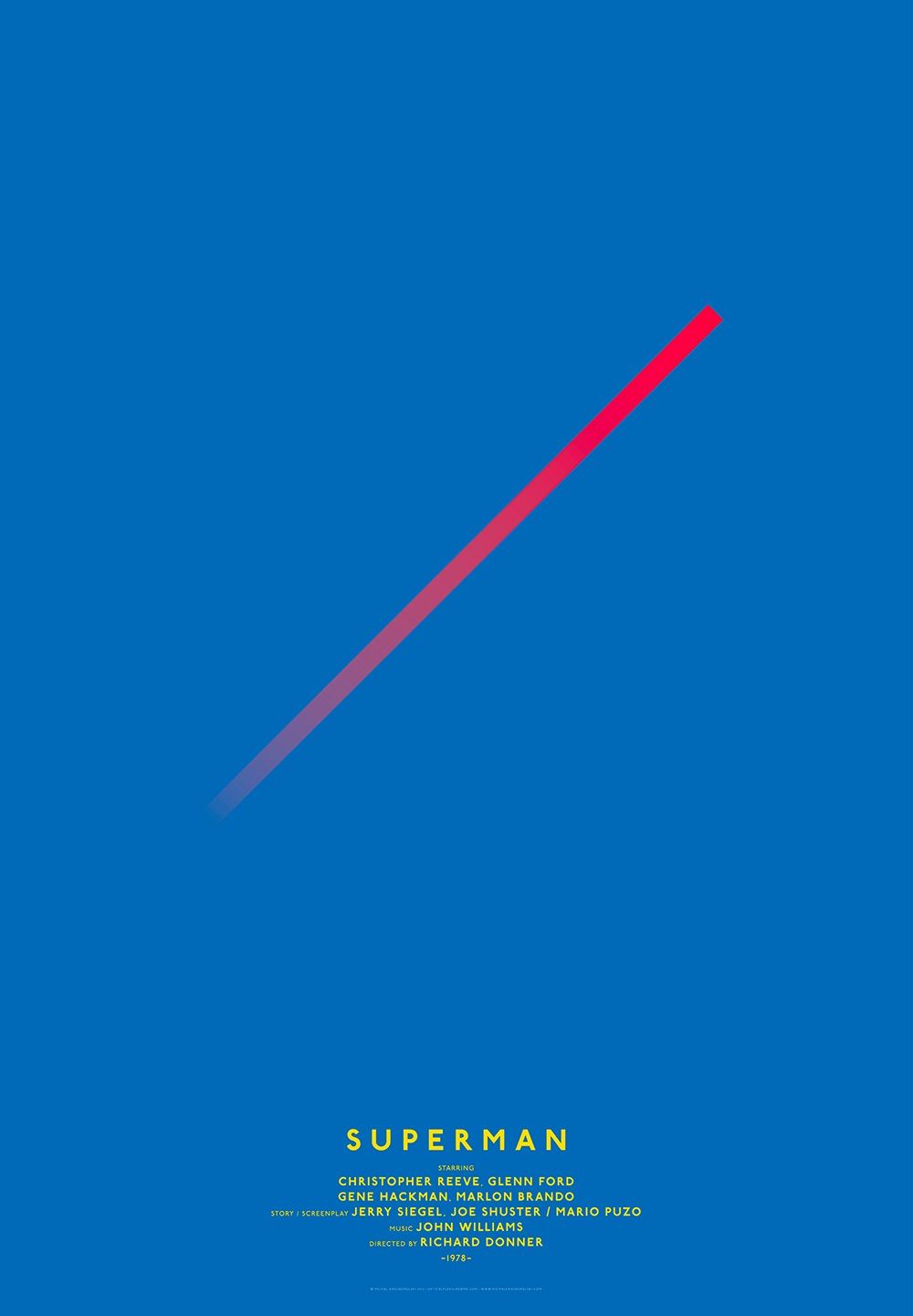 Minimalist movie poster