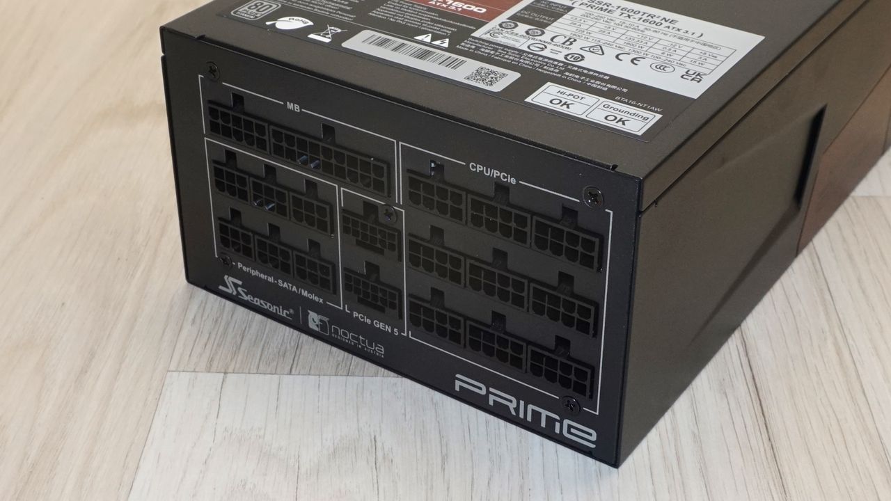 Seasonic Prime TX-1600 Noctua Edition