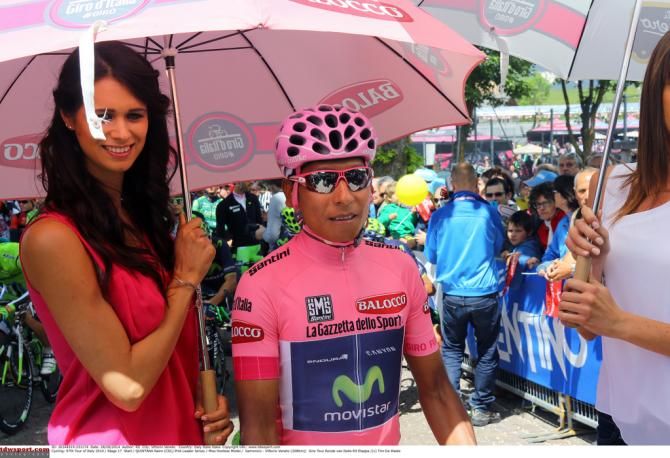 Nario Quintana keeps out of the sun