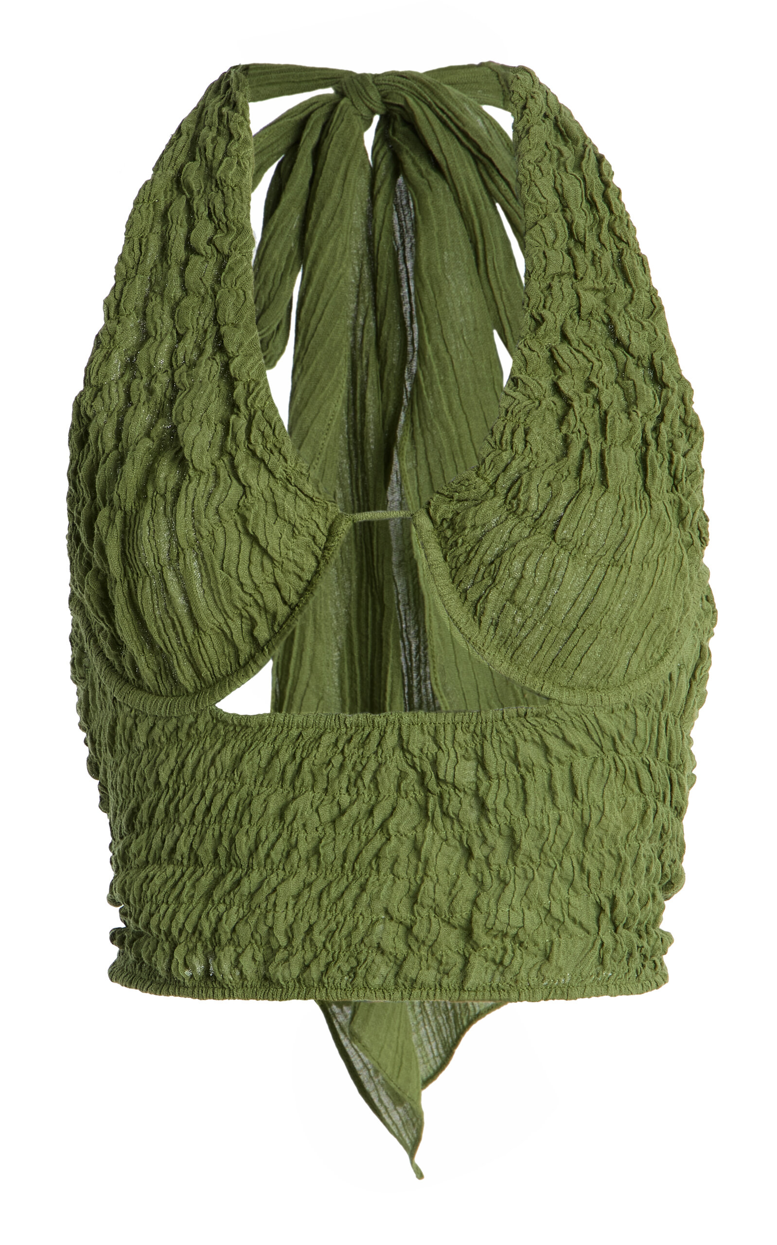 Wendy Shirred Cotton Top
