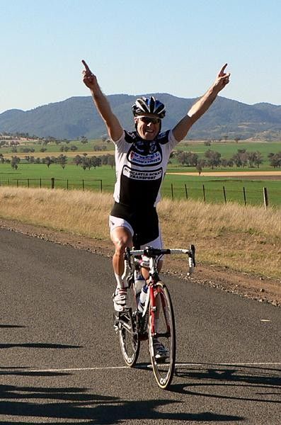 Mathew Camilleri wins stage at the tour of Tamworth.