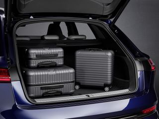 The Audi e-tron S quattro luggage compartment