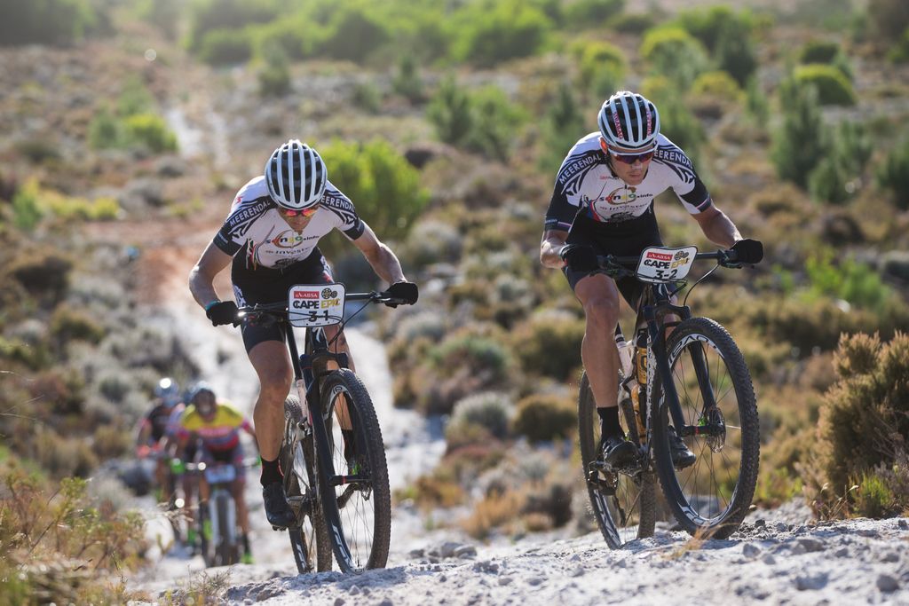 Christoph Sauser and Jaroslav Kulhavy (Investec-Songo-Specialized)